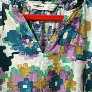 Sonoma Tiered Maxi Dress. Size S NET